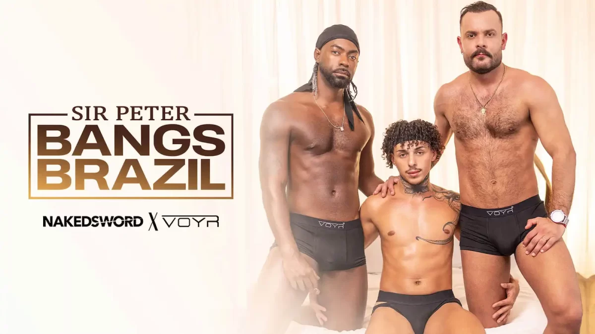 Interracial Gay Men Sir Peter Bangs Brazil Threesome